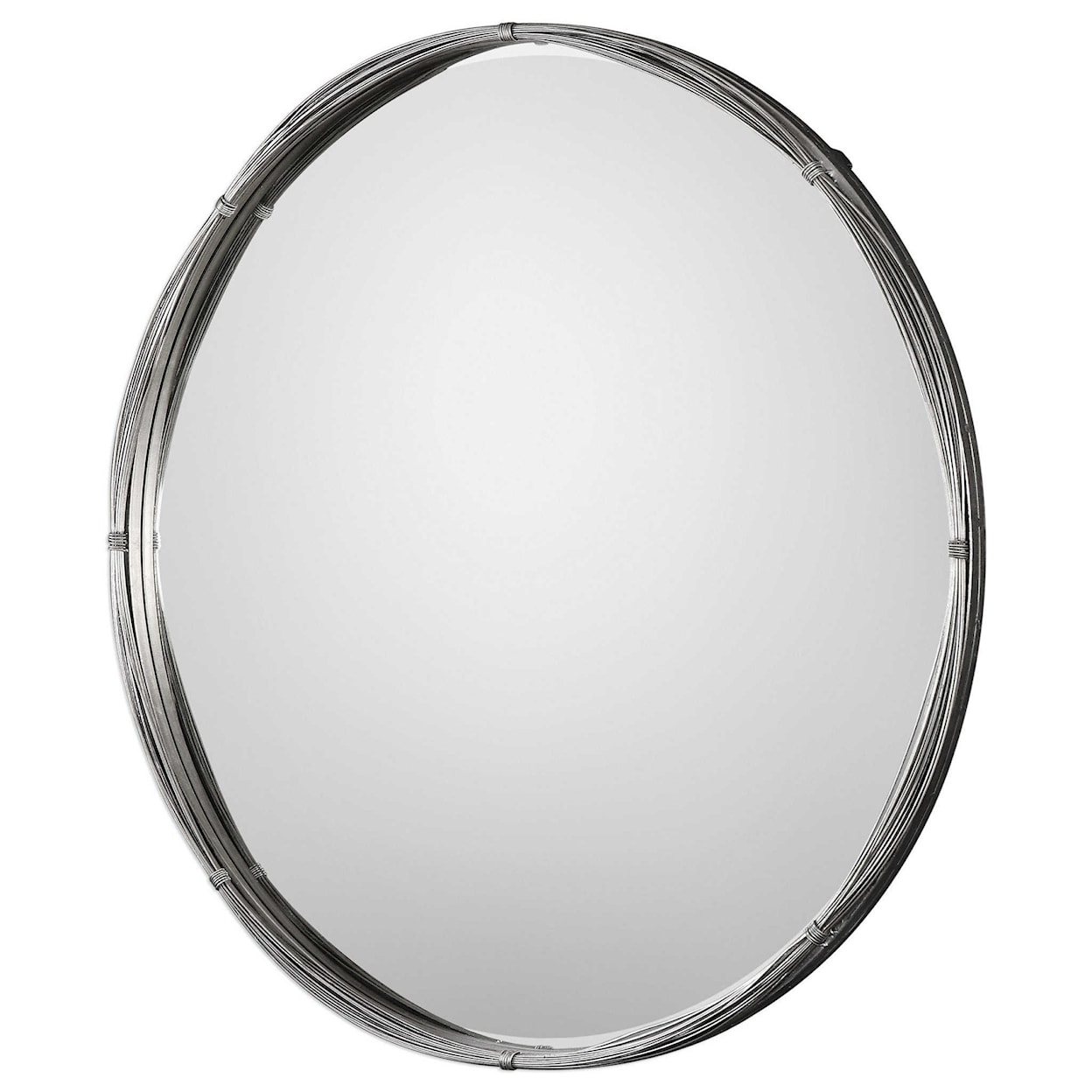 Uttermost Mirrors - Round Ohmer Round Metal Coils Mirror