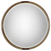 Uttermost Mirrors - Round Finnick Iron Coil Round Mirror