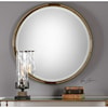 Uttermost Mirrors - Round Finnick Iron Coil Round Mirror
