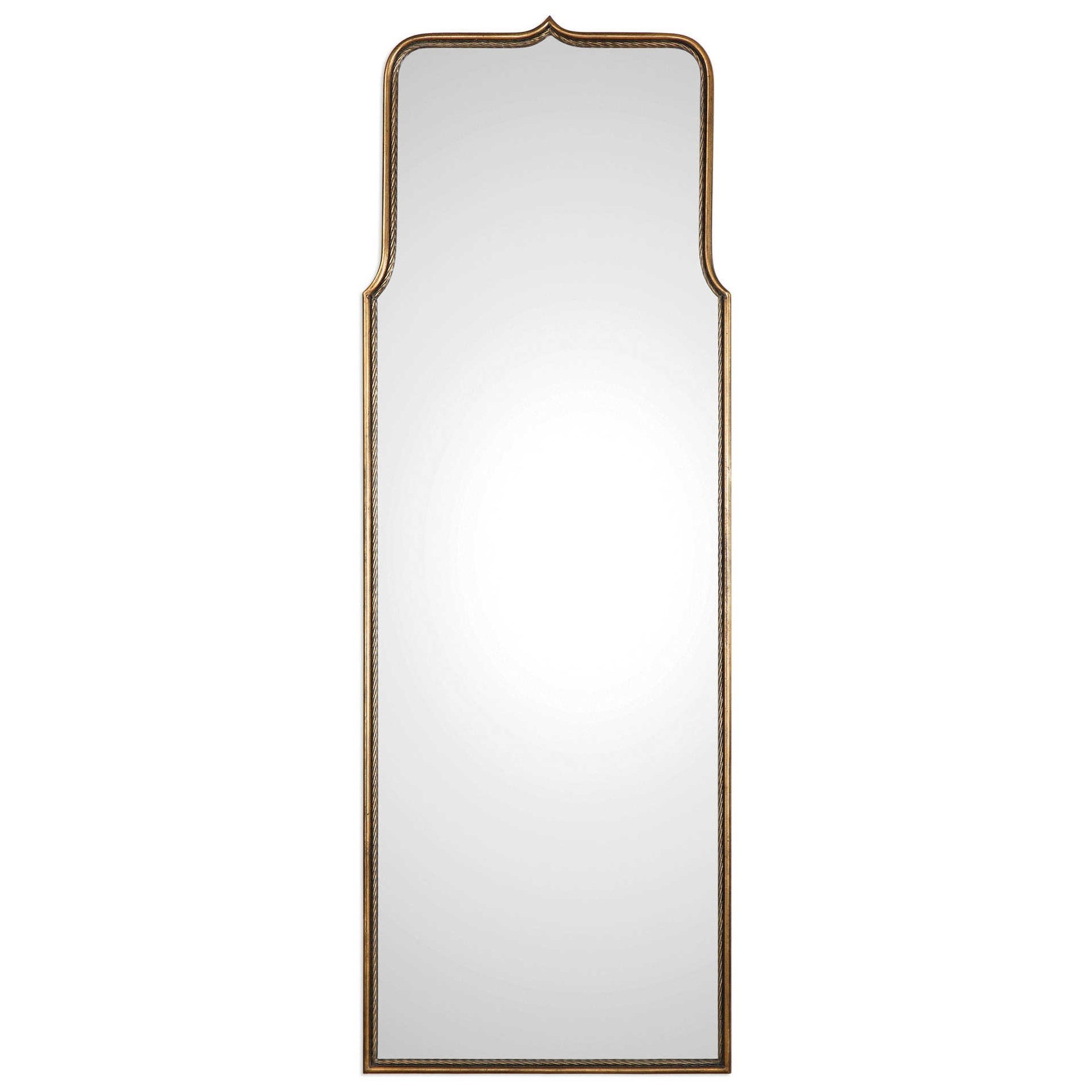 Adelasia Antiqued Gold Mirror