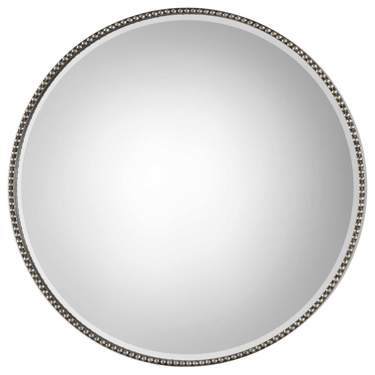 Uttermost Mirrors - Round Stefania Beaded Round Mirror