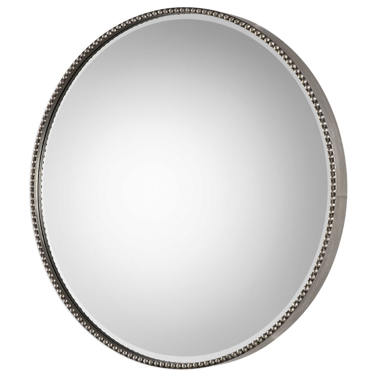 Uttermost Mirrors - Round Stefania Beaded Round Mirror