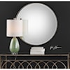 Uttermost Mirrors - Round Stefania Beaded Round Mirror