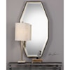 Uttermost Mirrors Savion Gold Octagon Mirror