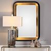 Uttermost Mirrors Niva Metallic Gold Wall Mirror