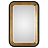 Uttermost Mirrors Niva Metallic Gold Wall Mirror