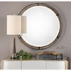 Uttermost Mirrors - Round Carrizo Bronze Round Mirror