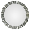 Uttermost Mirrors - Round Sabino Scalloped Round Mirror