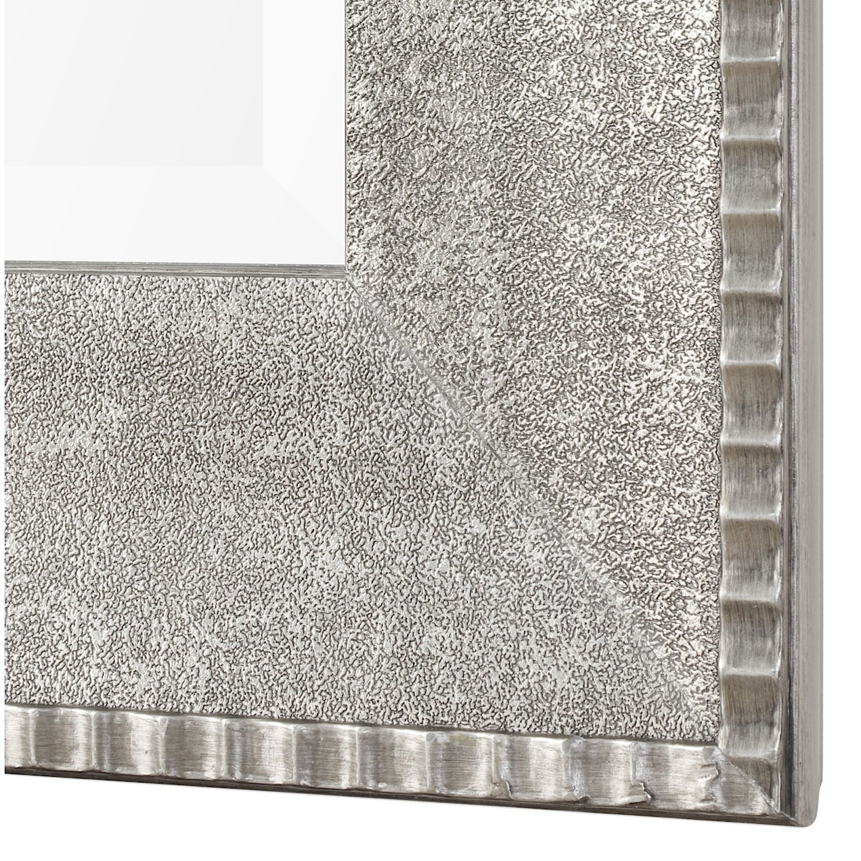 Uttermost Mirrors Leiston Metallic Silver Mirror