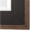 Uttermost Mirrors Staveley Rustic Black Mirror