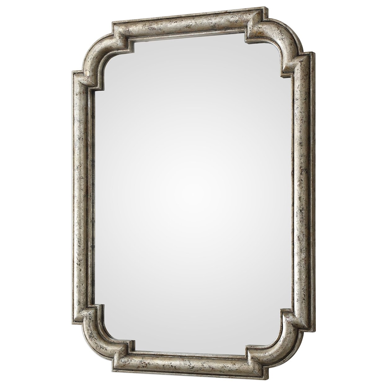 Uttermost Mirrors - Oval Calanna Antique Silver Mirror