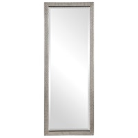 Cacelia Metallic Silver Mirror