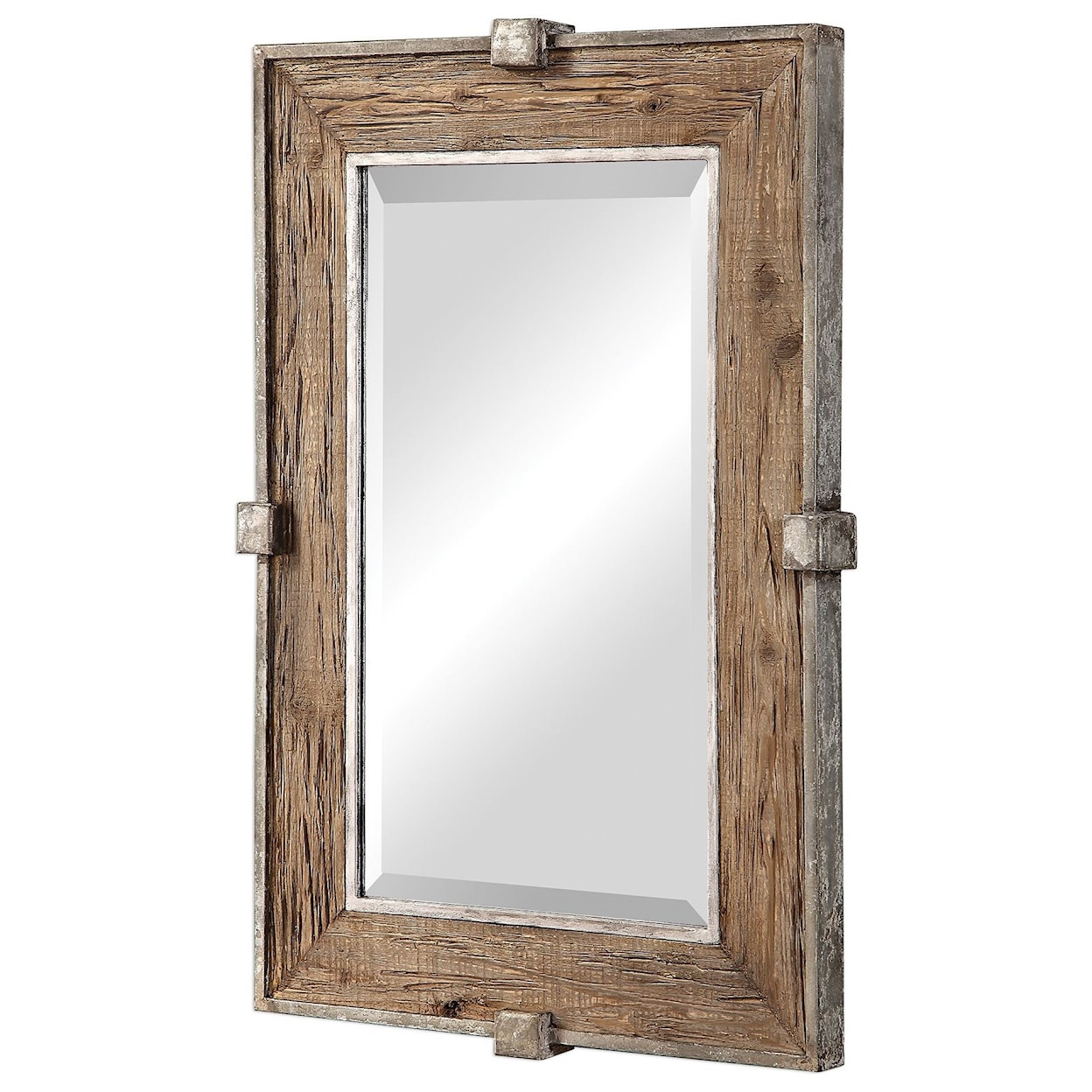 Uttermost Mirrors Siringo Weathered Wood Mirror