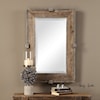 Uttermost Mirrors Siringo Weathered Wood Mirror