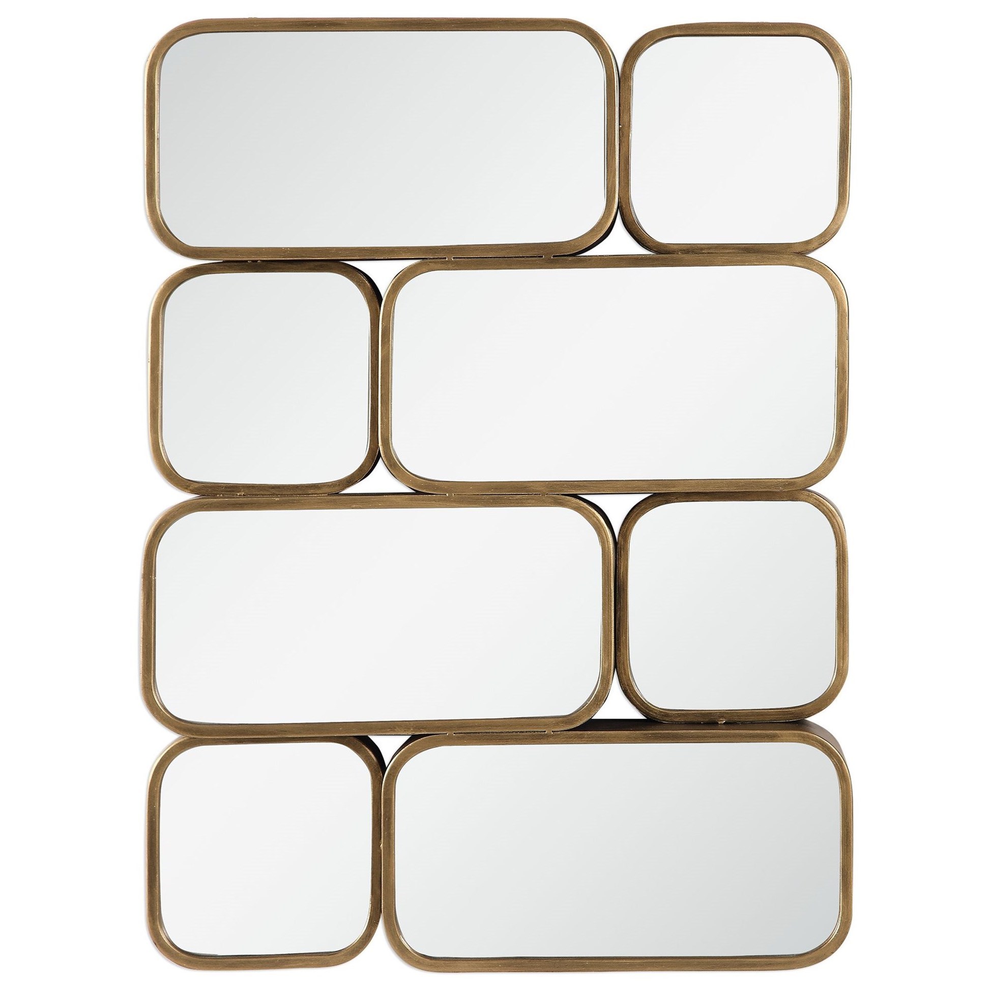 Canute Modern Gold Mirror