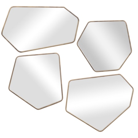 Linneah Modern Mirrors, S/4