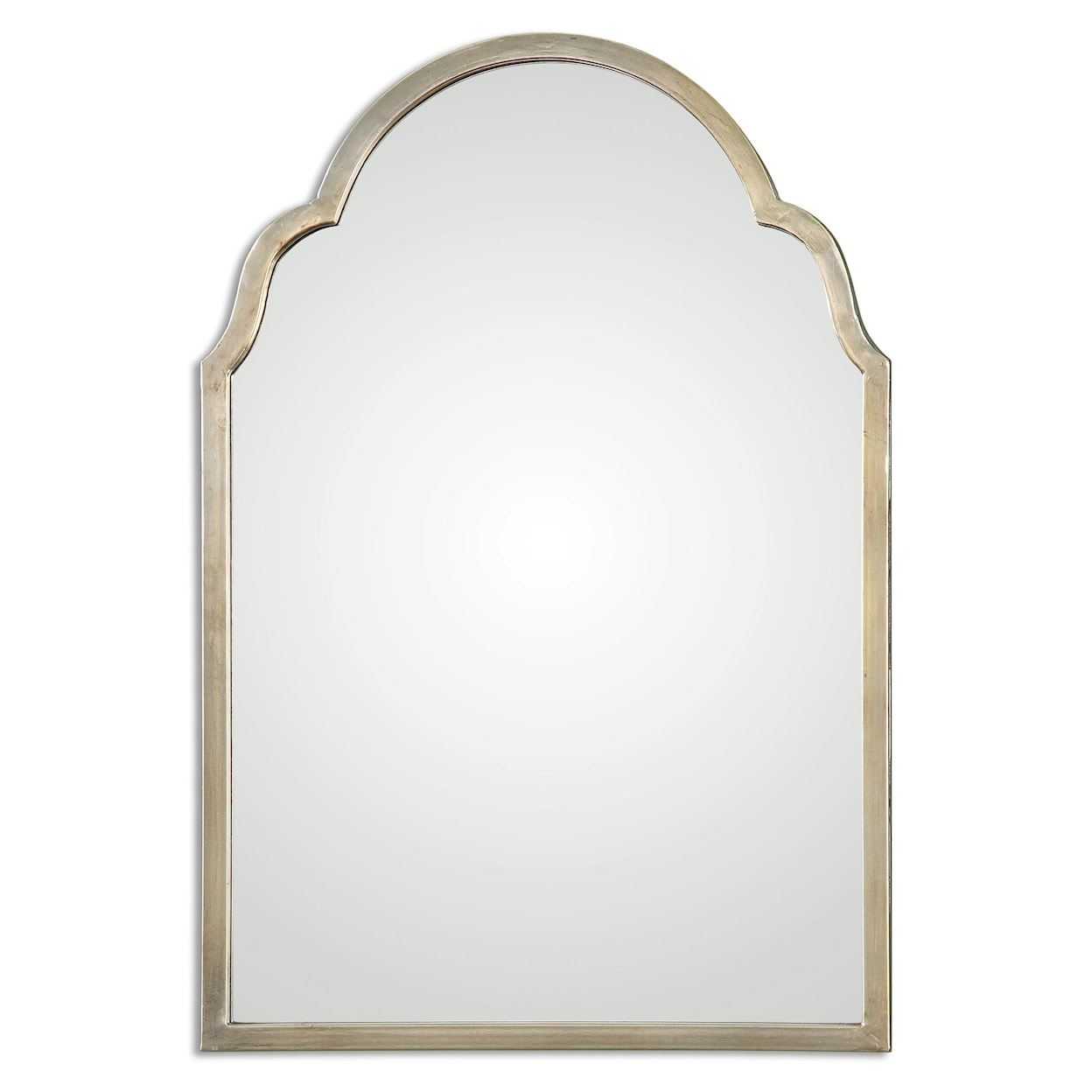 Uttermost Arched Mirrors Brayden Petite Silver Arch Mirror