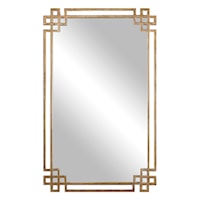 Devoll Antique Gold Mirror
