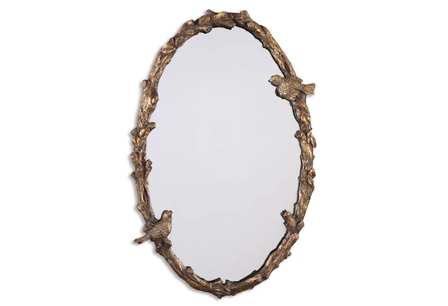 Mirrors - Oval Paza Oval Mirror by Uttermost at Lagniappe Home Store