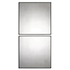 Uttermost Mirrors Matty Antiqued Square Mirrors, S/2