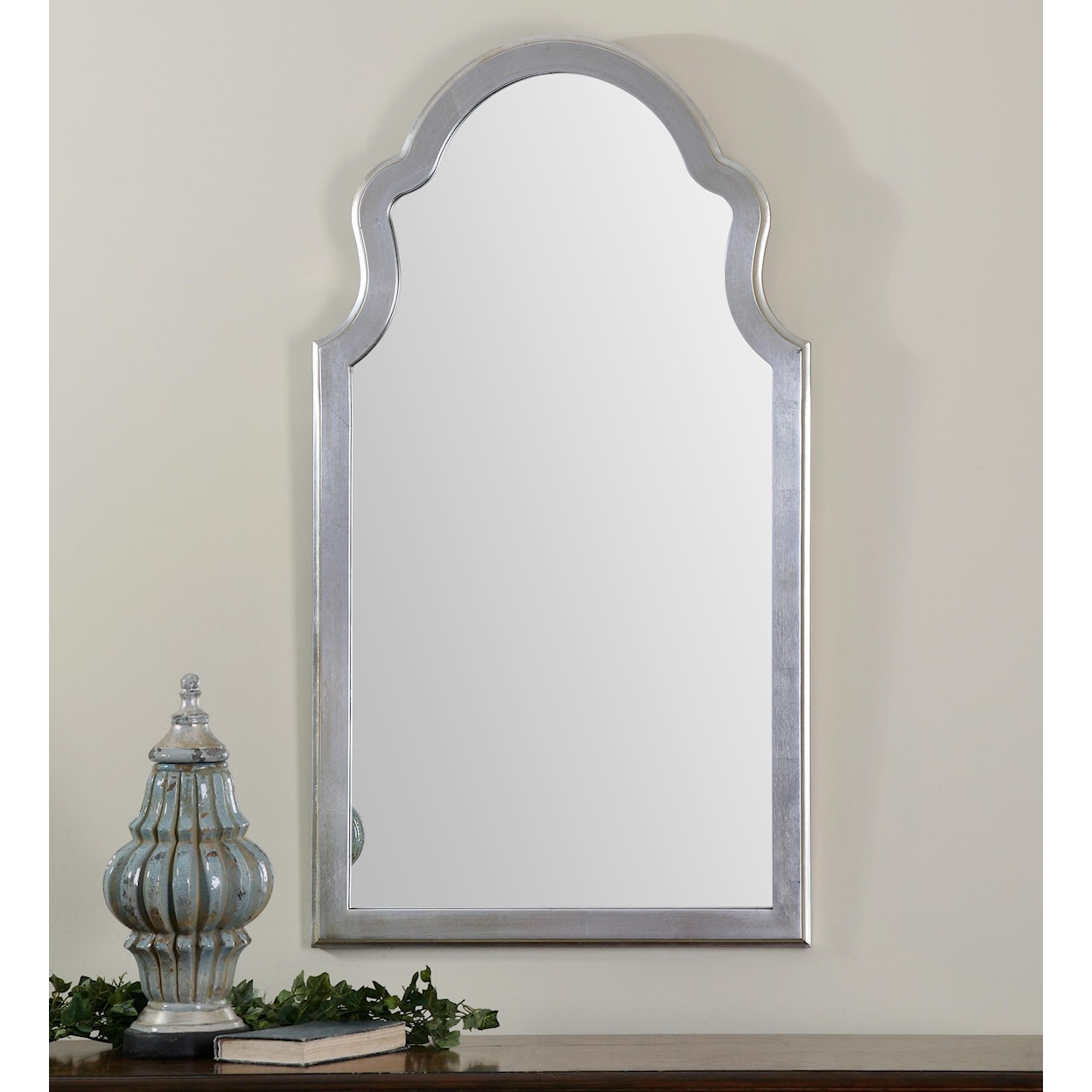 Uttermost Brayden Petite Silver Arch Mirror