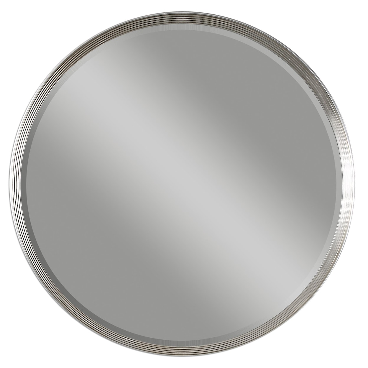 Uttermost Mirrors - Round Serenza Round Silver Mirror