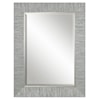Uttermost Mirrors Belaya Gray Wood Mirror
