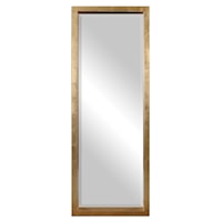 Edmonton Gold Leaner Mirror