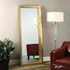 Uttermost Mirrors Edmonton Gold Leaner Mirror