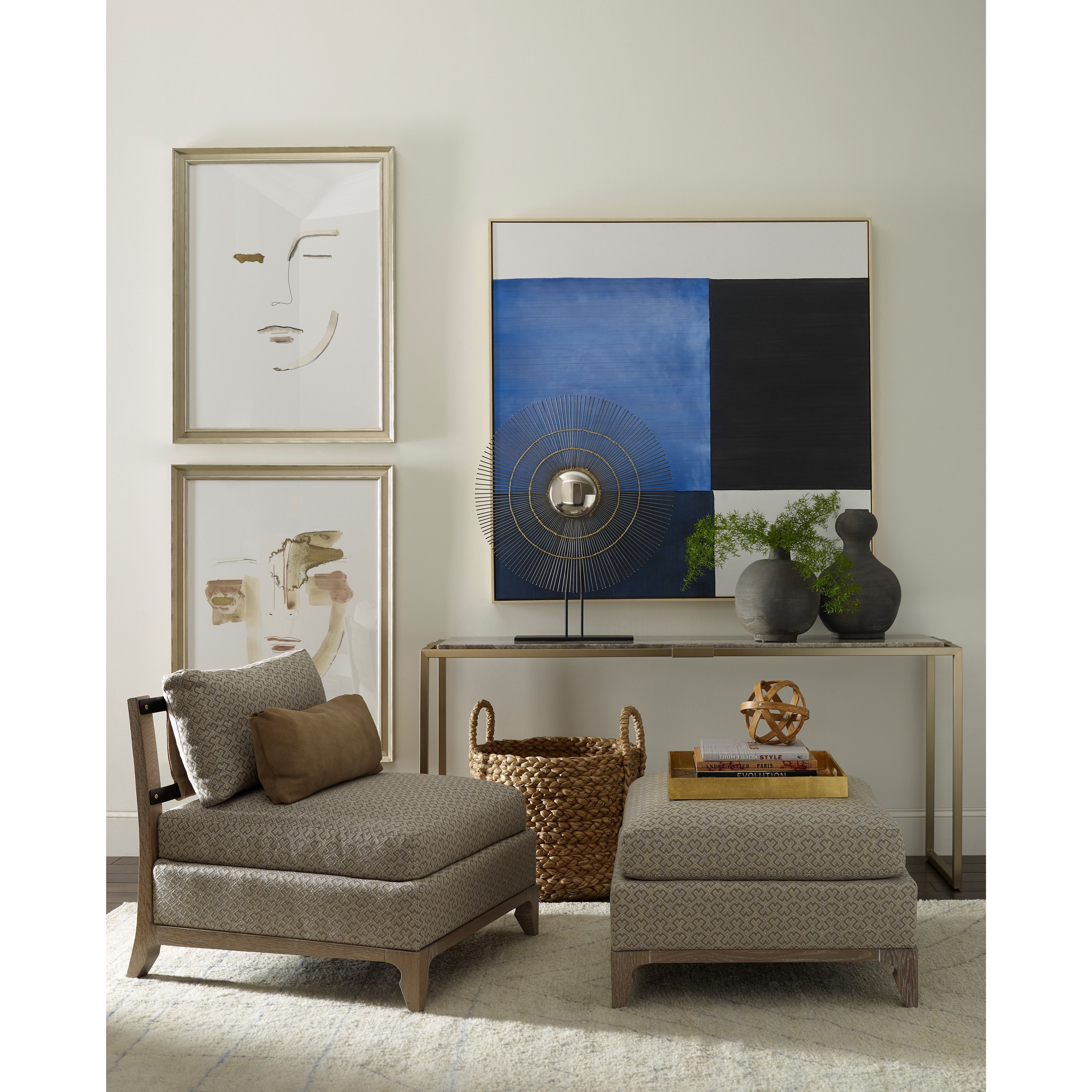 Vanguard Furniture Gifford by Thom Filicia Home 483753477 Contemporary ...