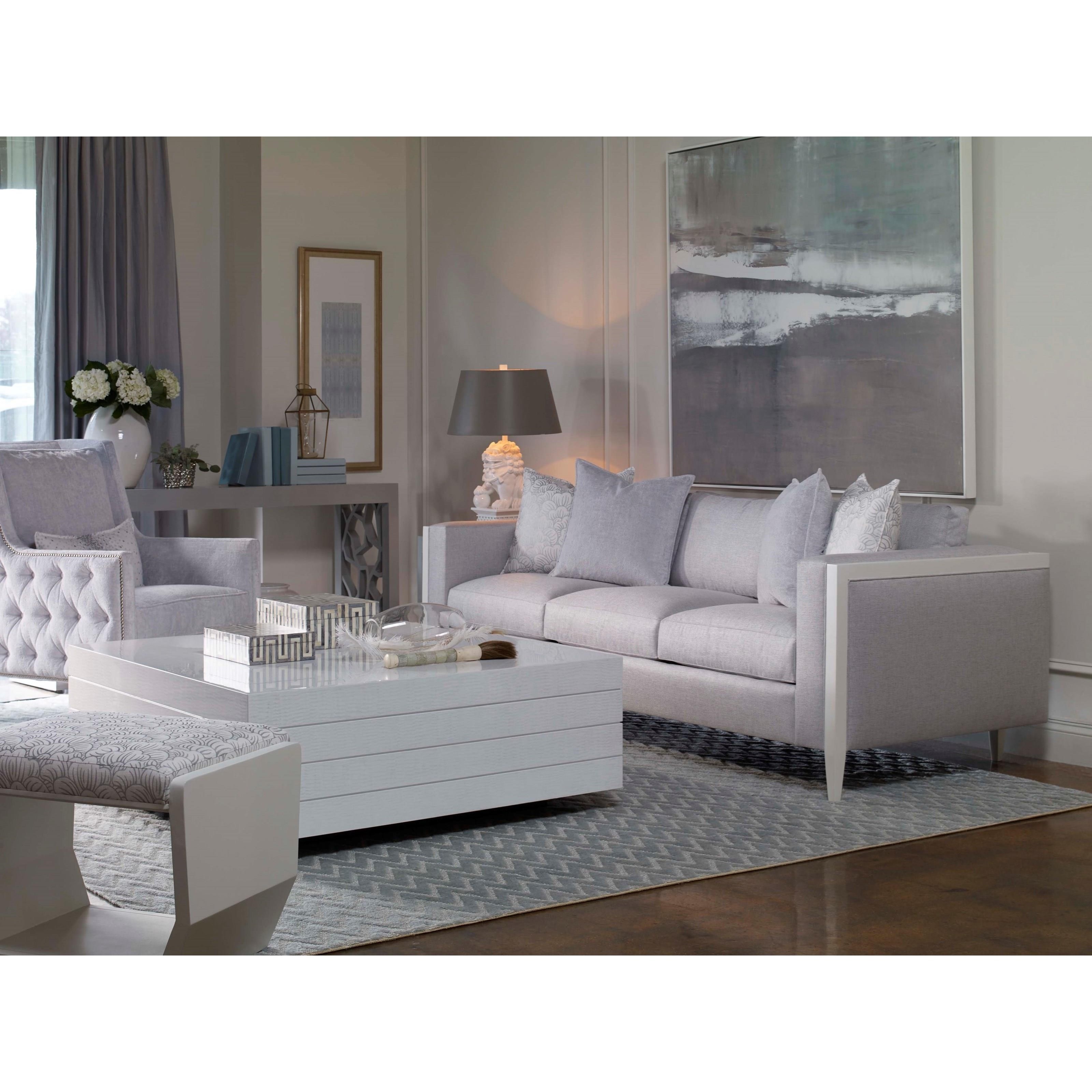 Vanguard Furniture Giselle Resin Square Cocktail Table
