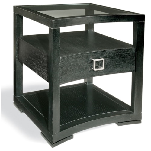Skyler Square Lamp Table