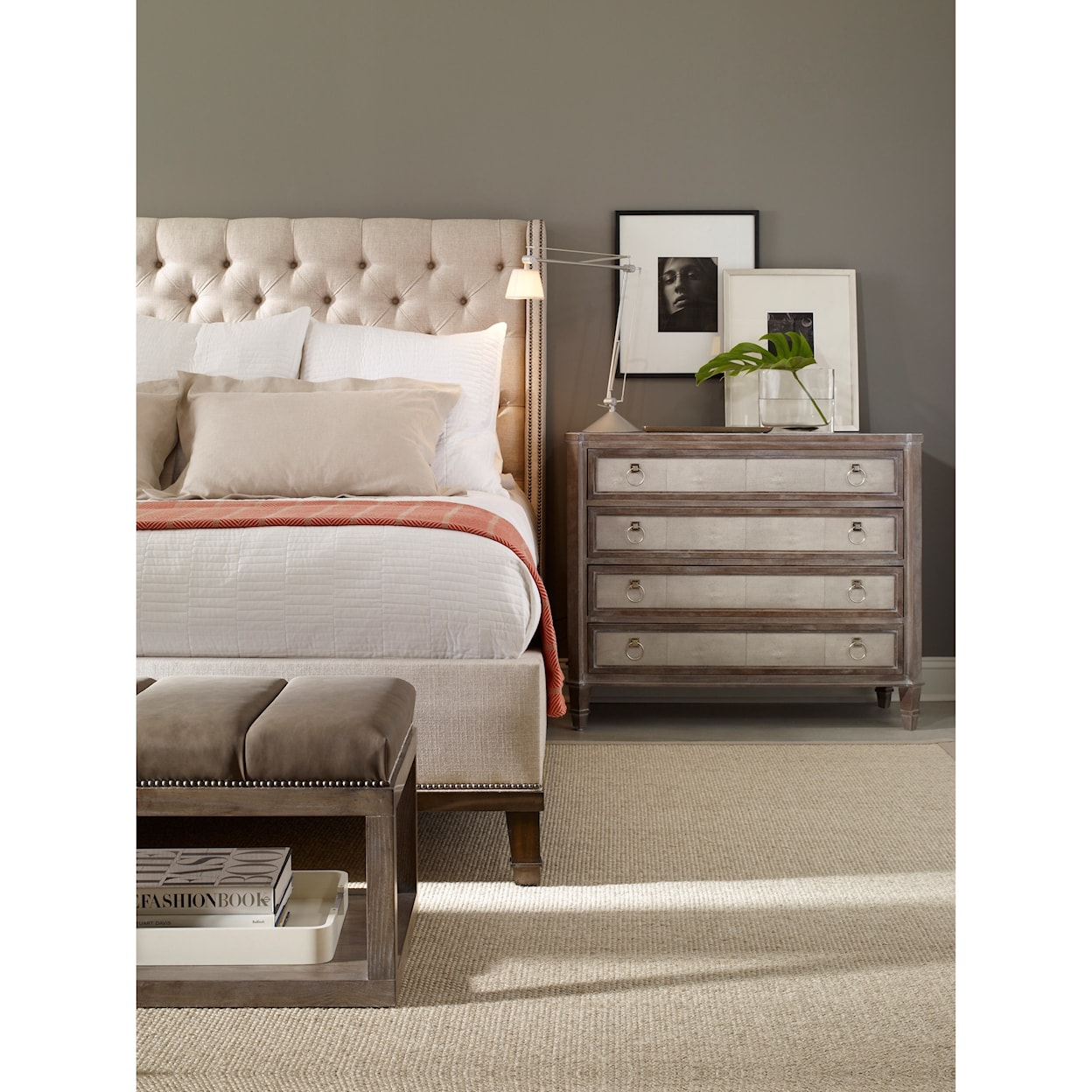 Vanguard Furniture Michael Weiss Cleo Cal King Bed