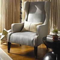 Contemporary James Street Wing Chair