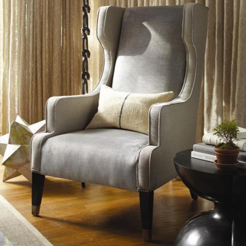 Contemporary James Street Wing Chair
