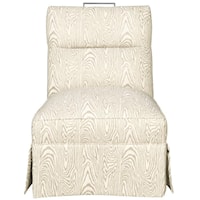 Transitional Brattel Road Armless CHair