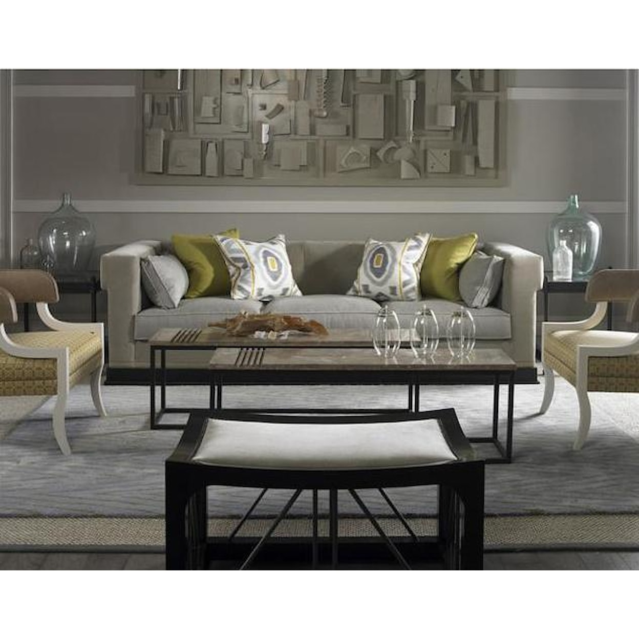 Vanguard Furniture Thom Filicia Home Collection Upholstered Bench