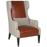 Contemporary James Street Wing Chair