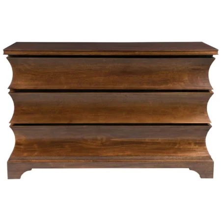 Contemporary Pebble Hill 3 Drawer Accent Chest