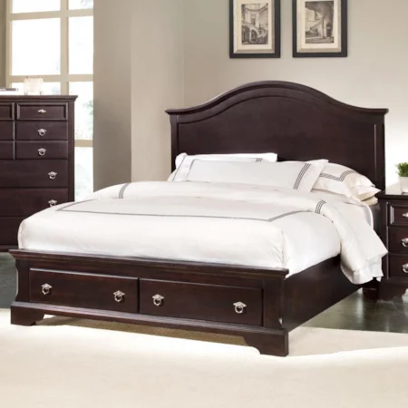 Full Mansion Storage Bed