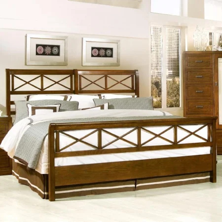 King Benchback Bed