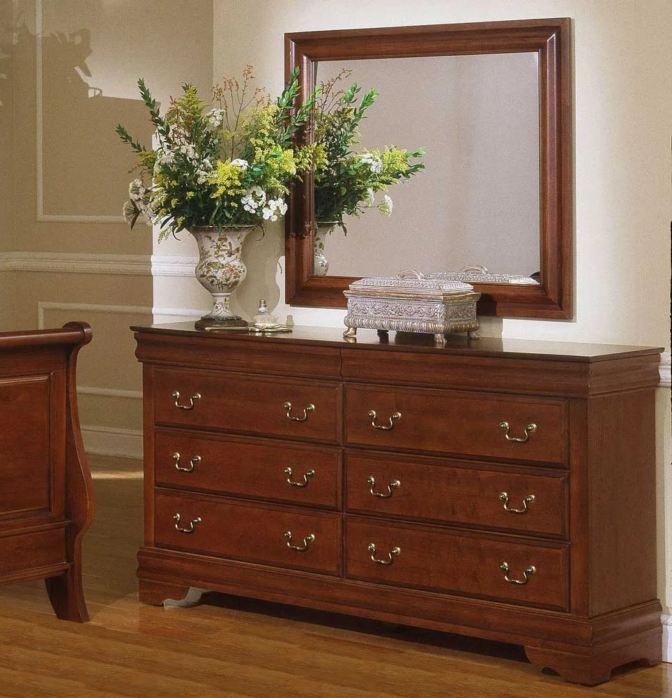 Vaughan Bassett Louis BB13-002 Traditional Dresser with 8 Drawers |  Arwood's Furniture | Dressers