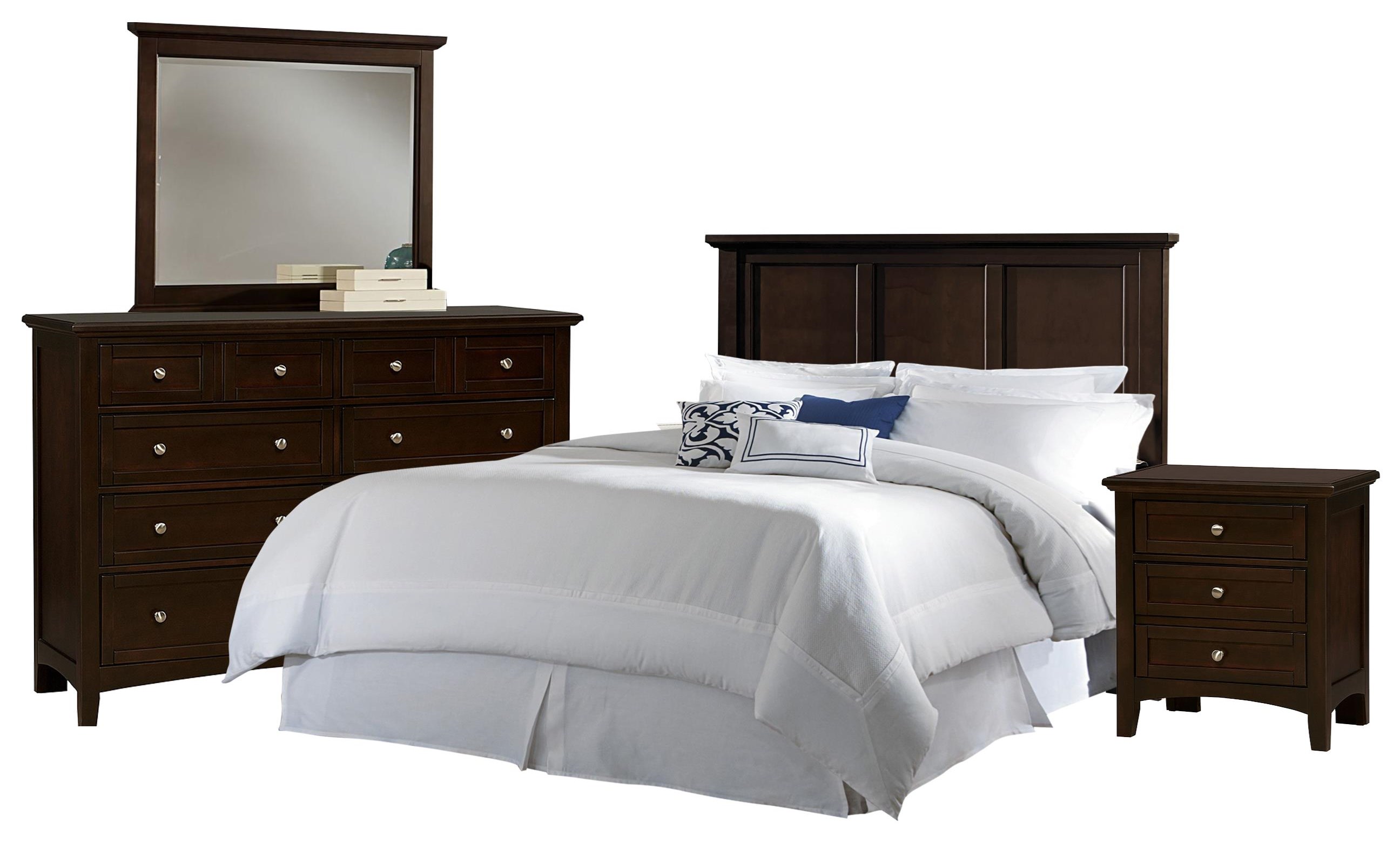 Headboard top and dresser