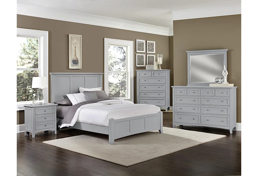 Bonanza Queen Bedroom Group by Vaughan Bassett at Gill Brothers Furniture