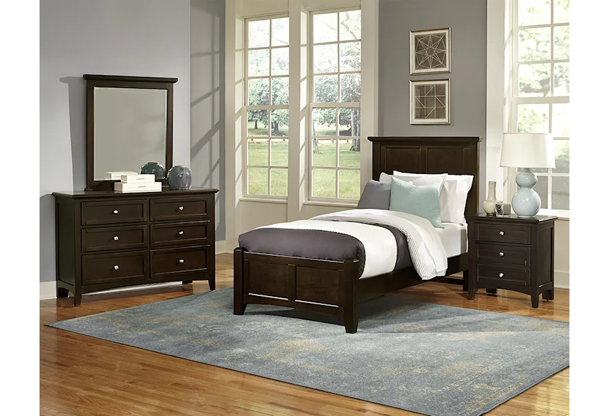 Bonanza Twin Bedroom Group by Vaughan Bassett at Steger's Furniture
