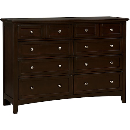 Triple Dresser - 8 Drawers