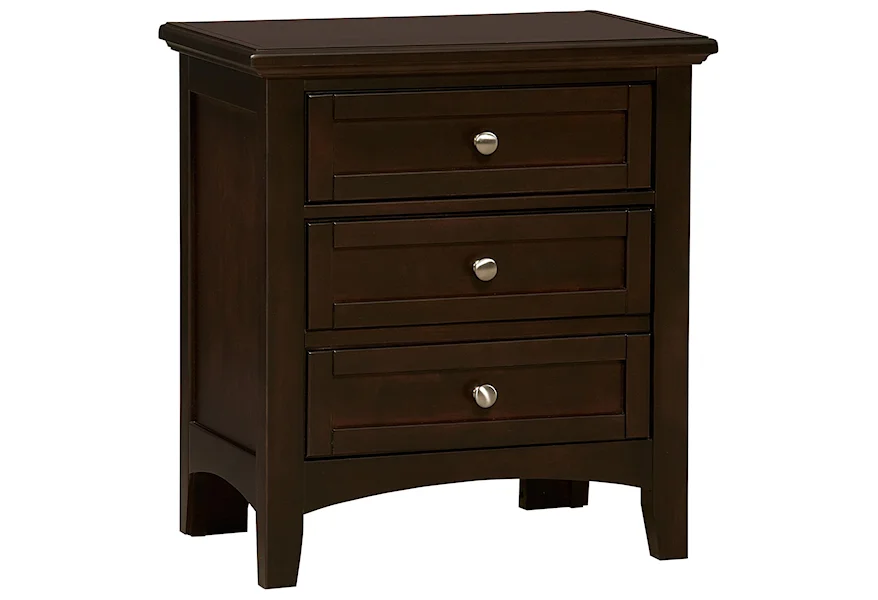 Bonanza Night Stand - 2 Drawers by Vaughan Bassett at Z & R Furniture