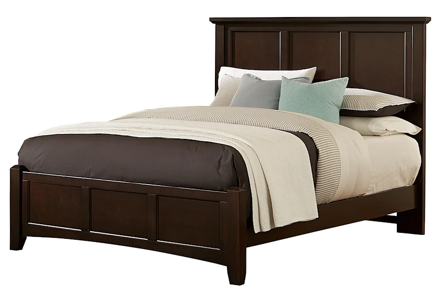 Bonanza Full Mansion Bed by Vaughan Bassett at Z & R Furniture