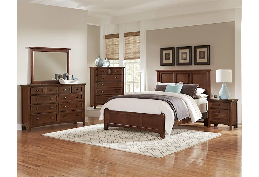 Bonanza King Bedroom Group by Vaughan Bassett at Westrich Furniture & Appliances