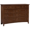 Vaughan-Bassett Bunkhouse Triple Dresser